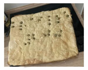 the world’s first Braille flatbread.  